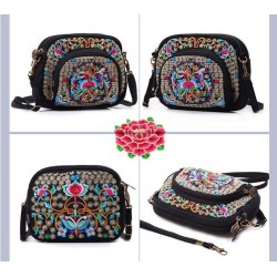Vintage Zipper Bag - Ethnic National styleBags