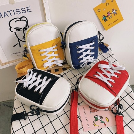 Creative Bag - Shoe style - Shoulder bag - black - red - yellow - blueBags