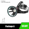 Powerful led headlight - ir sensor - 4-core super bright - waterproofTorches