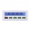 USB - 40W - 3.0 quick charger - Led display - 5-ports charging stationBattery & Chargers