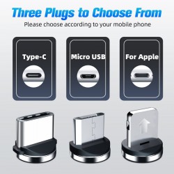 Micro usb - magnetic cable - type c - charging wireChargers