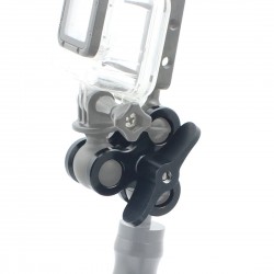 Aluminum - Arm Ball - Butterfly Clip - Gopro 5 6 CameraAccessories