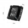 LCD Digital Display - Pressure Monitor - MotorcycleInstruments