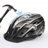 Bicycle helmet with Led light - rechargeable - integrally-molded - sports head protectionBicycle