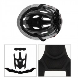 Bicycle helmet with Led light - rechargeable - integrally-molded - sports head protectionBicycle