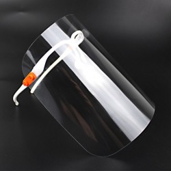 Transparent mouth / face mask - plastic full face shield - visor - lip readingMouth masks