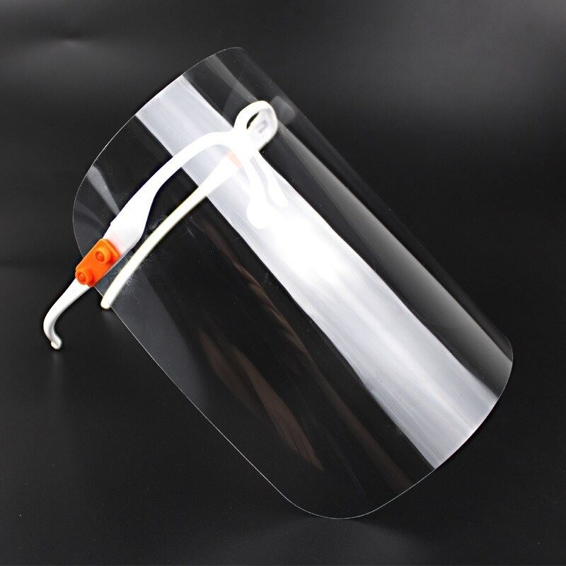 Transparent mouth / face mask - plastic full face shield - visor - lip readingMouth masks