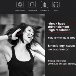 Wireless Bluetooth headphones with microphone - headsetEar- & Headphones