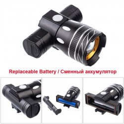 Bicycle Light - 800 Lumen - T6 - Bike Headlight - USB RechargeableLights
