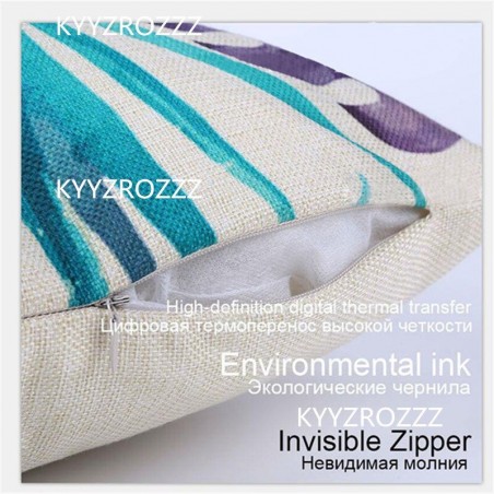 Pillow Case - Cushion Cover - Animal - Elephant - Rhino - OwlPillows