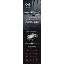 XKJ K60 PRO - 5G - WiFi - FPV - 6K Dual Camera - 30mins Flight Time - Foldable - Brushless - RTFDrones