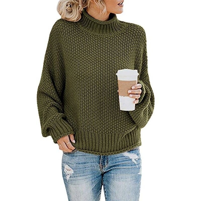 Women Sweaters - Long Sleeve - KnittedWomen's fashion