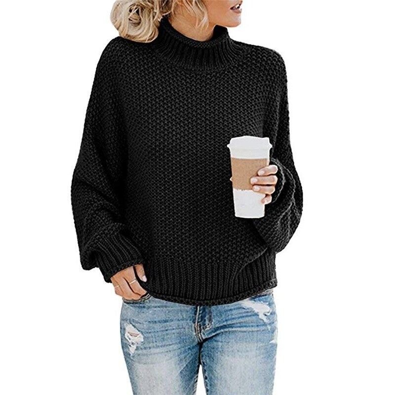 Women Sweaters - Long Sleeve - KnittedWomen's fashion