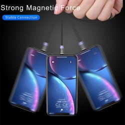 LED Magnetic USB Cable - Fast Charging - Type C - Micro USB - iOSCables