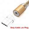LED Magnetic USB Cable - Fast Charging - Type C - Micro USB - iOSCables