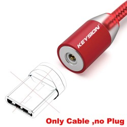 LED Magnetic USB Cable - Fast Charging - Type C - Micro USB - iOSCables