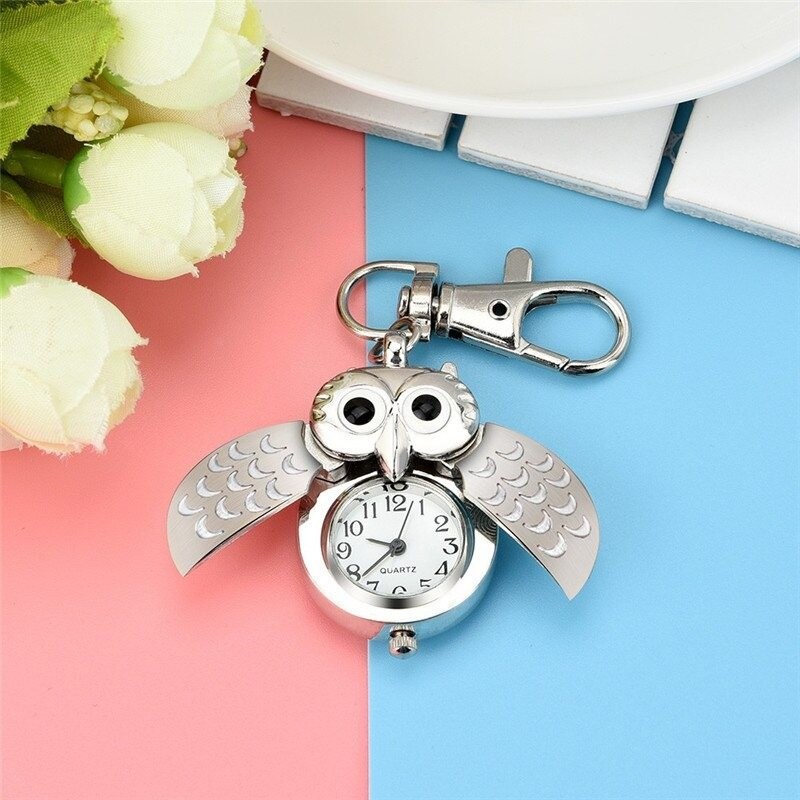 Gorgeous Owl Charm - Unisex - Keychain watchKeyrings