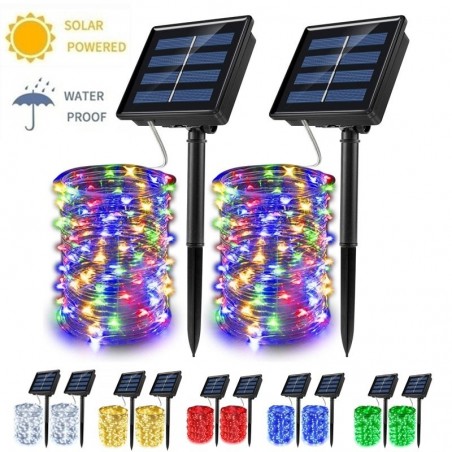 Christmas Decorations - Solar String - Fairy Lights - WaterproofLights & lighting