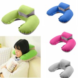 Travel pillow - inflatable - neck support - U-shapedPillows