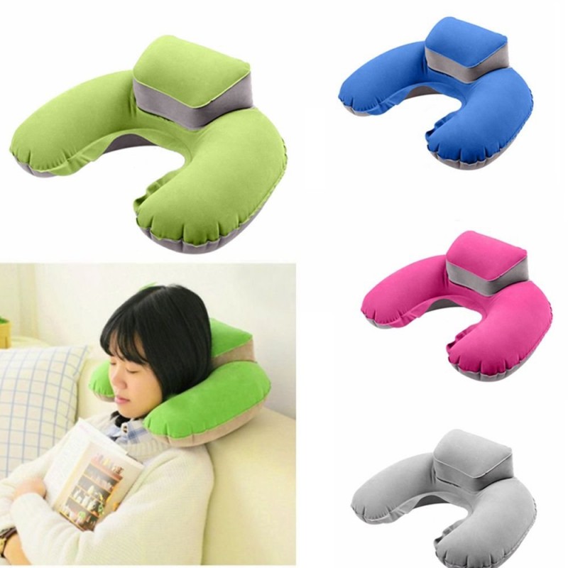 Travel pillow - inflatable - neck support - U-shapedPillows