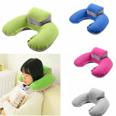 Travel pillow - inflatable - neck support - U-shapedPillows