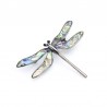 Vintage enamel dragonfly - elegant broochBrooches