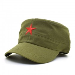 Baseball cap - army hat - with a red starHats & Caps