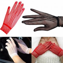 Fishnet gloves - thin nylon lace - UV-proofGloves