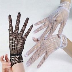 Fishnet gloves - thin nylon lace - UV-proofGloves