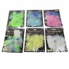 Luminous Christmas snowflakes - wall sticker - 50 piecesWall stickers