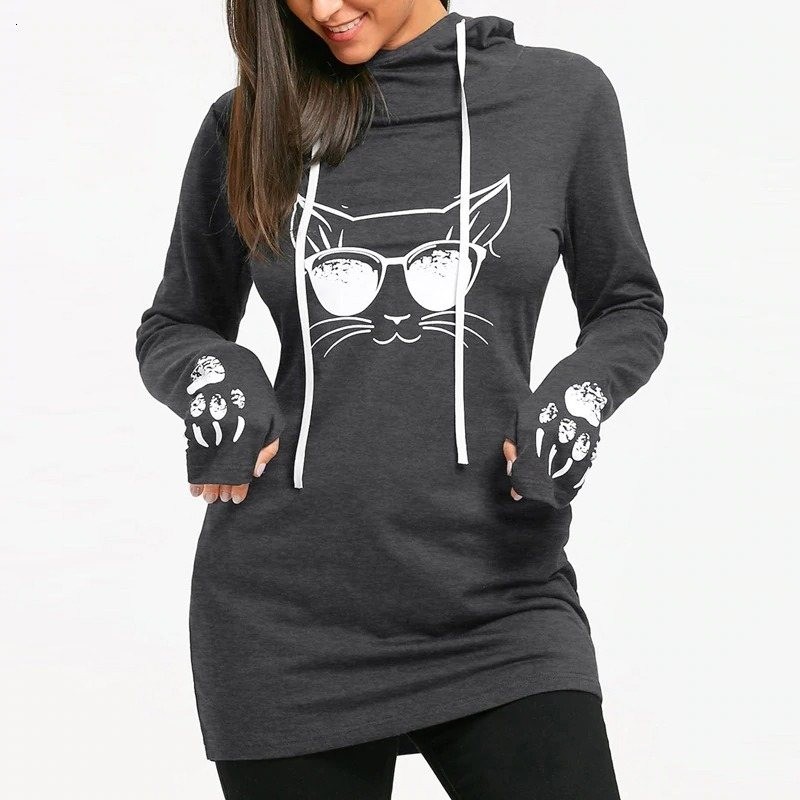 Harajuku Cat - Printed HoodiesHoodies & Jumpers