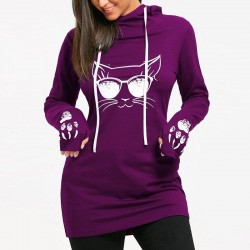 Harajuku Cat - Printed HoodiesHoodies & Jumpers