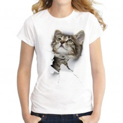 Harajuku T-Shirt - 3D - CatBlouses & shirts