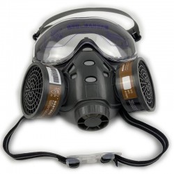 Full Face Gas Mask - Glasses - Safety - Anti-Dust - Filter RespiratorMouth masks