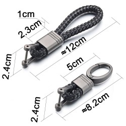 Leather Rope - Car - KeyChainKeyrings