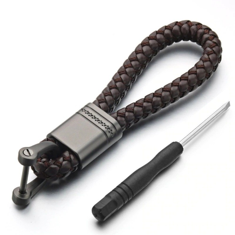 Leather Rope - Car - KeyChainKeyrings