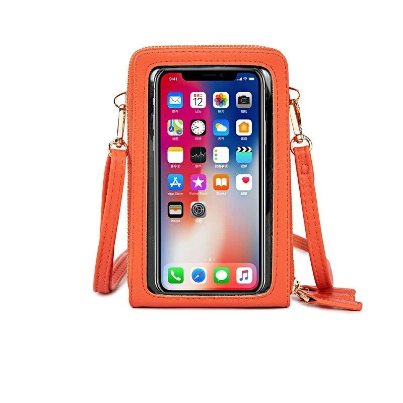 Cell Phone Pocket - Shoulder Bags - LeatherBags