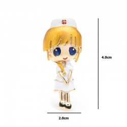 Gold Hair Nurse - BroochesBrooches