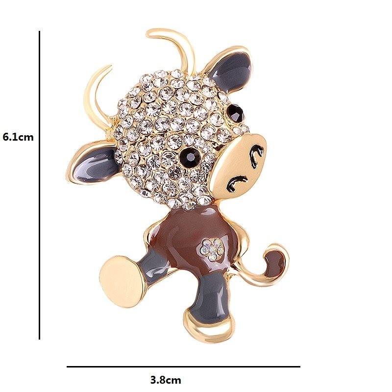 Lovely Cattle - BroochesBrooches