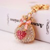 Lucky Money Bag - Keychain - Heart ShapedBags