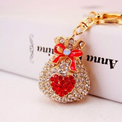 Lucky Money Bag - Keychain - Heart ShapedBags