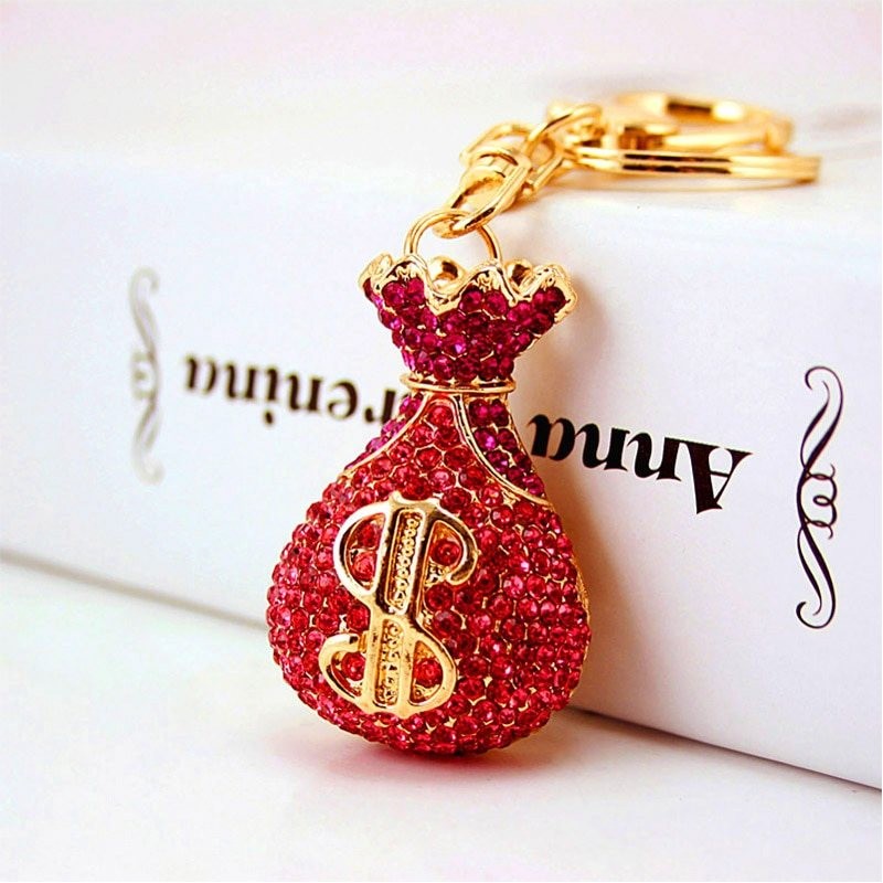 Creative - Crystal - Lucky Money - KeychainBags