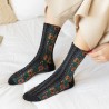 Embroidery Flower Socks - Ethnic Style - WomenWomen's fashion