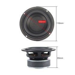 Round Subwoofer Speaker - 1PCSpeakers