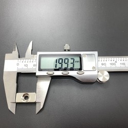 N35 Neodymium magnets - strong magnet block 20 * 10 * 4mm with 4mm hole - 10 piecesN35