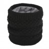 Warm round knitted scarf - unisexScarves