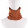 Knitted warm scarf with plush - unisexScarves