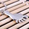 Silver Feet - KeychainKeyrings