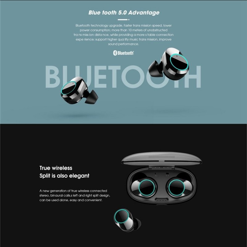 Elephone - Elepods 2 - TWS Earphone - Waterproof - WirelessEar- & Headphones