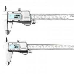 Measuring Tool - Stainless Steel - Digital Caliper - Black - SilverCalipers